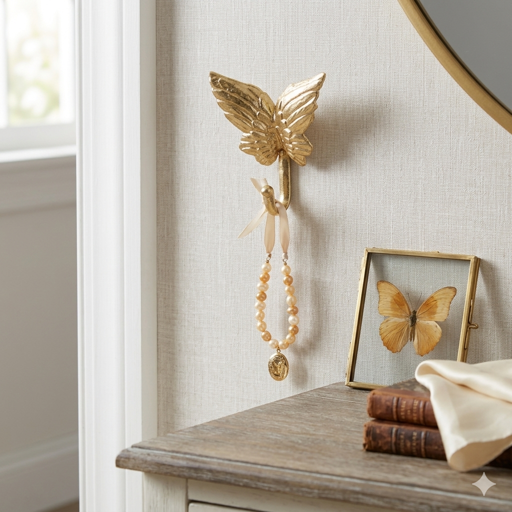 6121GD - Mythra Wings Cast Iron Hook