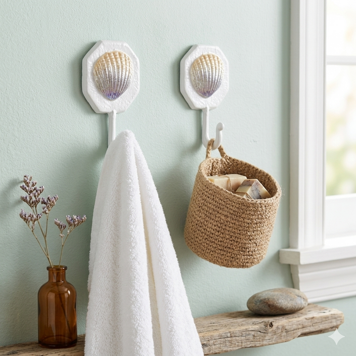 6124SH - Solva Shell Cast Iron Hook