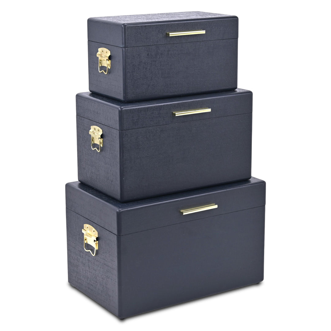 6146-3 - Sable Set of 3 Trunks