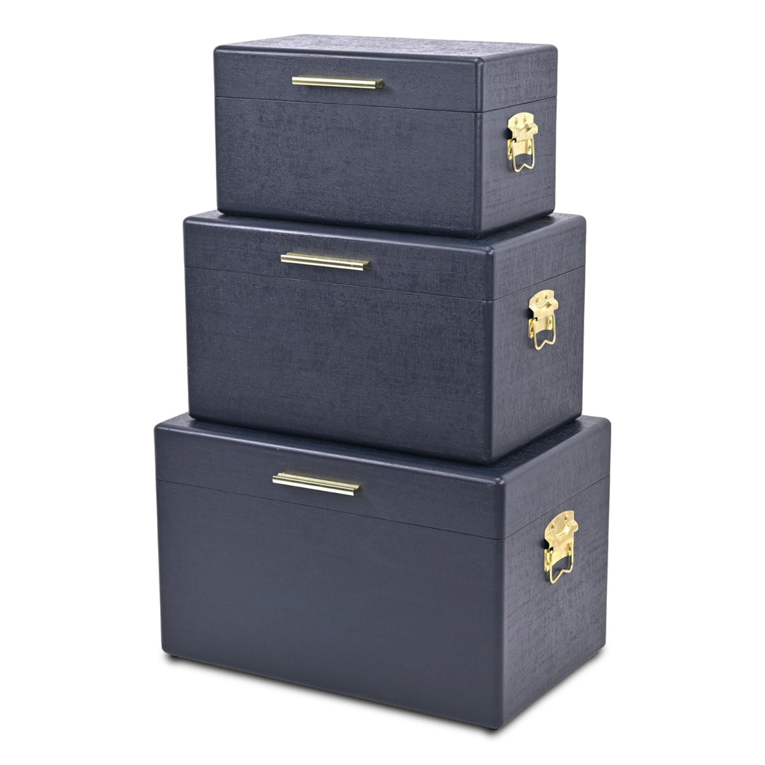 6146-3 - Sable Set of 3 Trunks