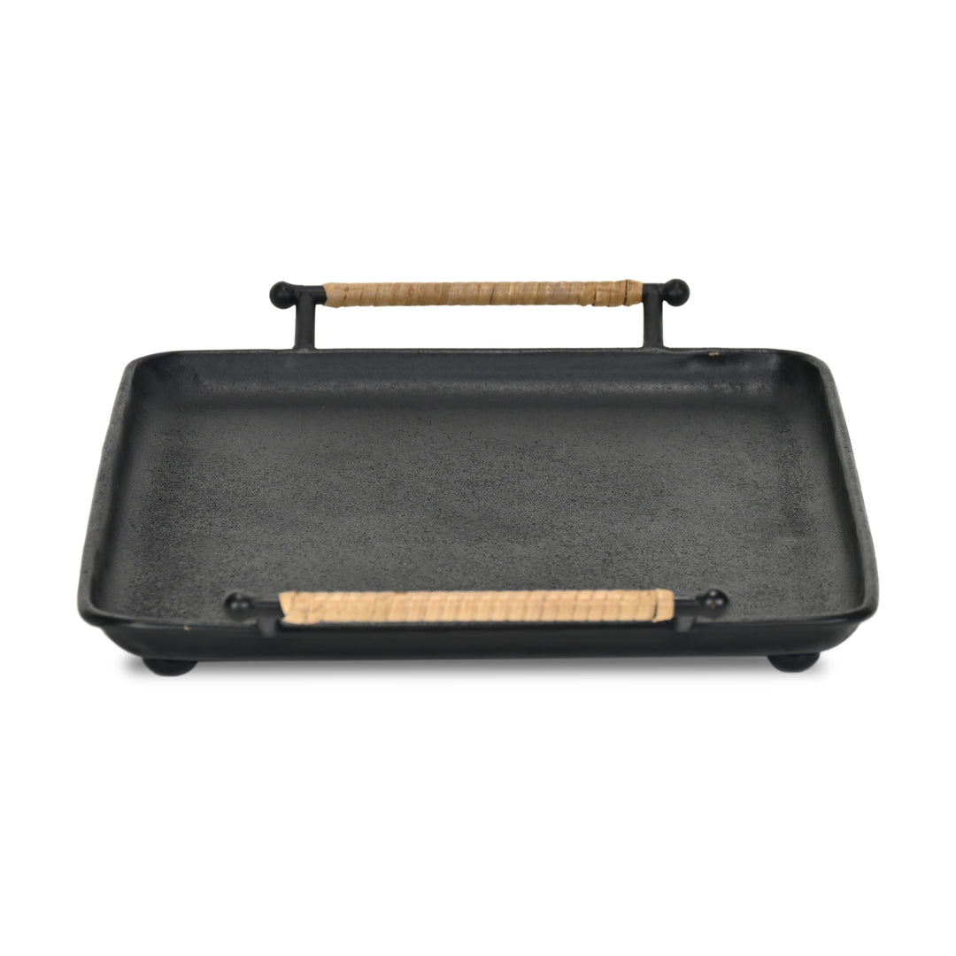 6150BK - Syla Black Metal Tray