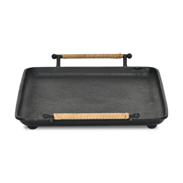 6150BK - Syla Black Metal Tray