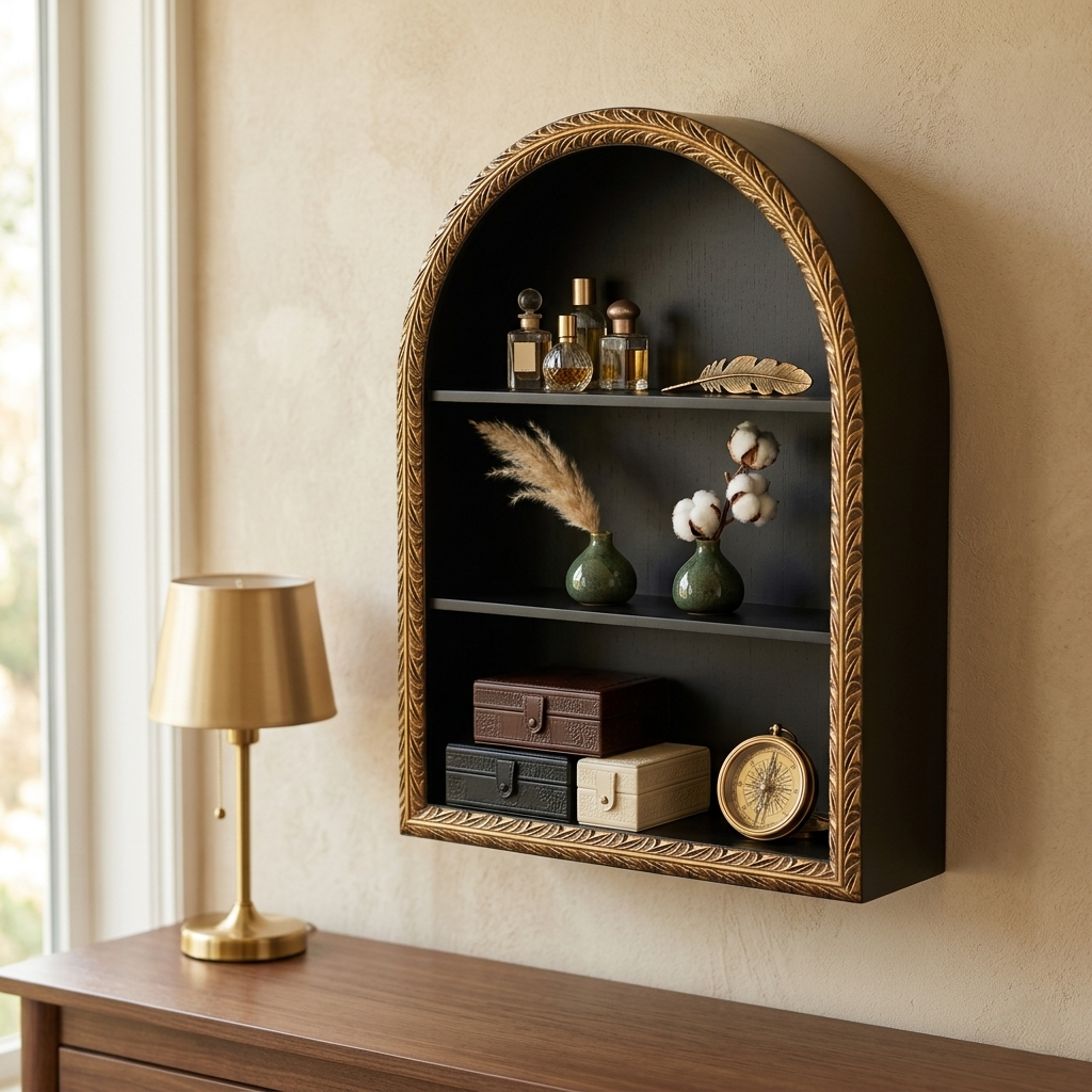 6153 - Mireza 3 Tier Wall Shelf