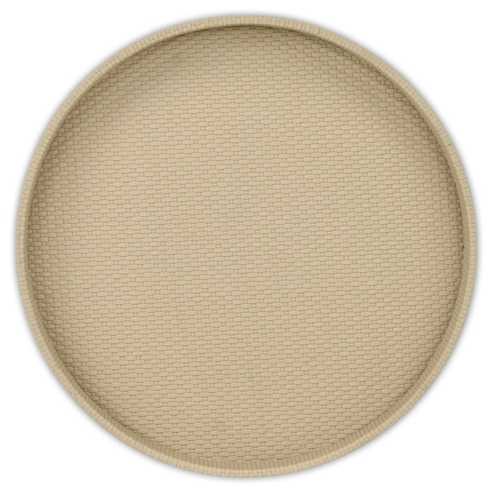 6174 - Tamsin Weave Pattern Round Tray