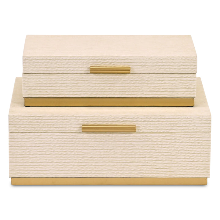 6177-2 - Eira Rect Retro Stripe Pattern Box Set