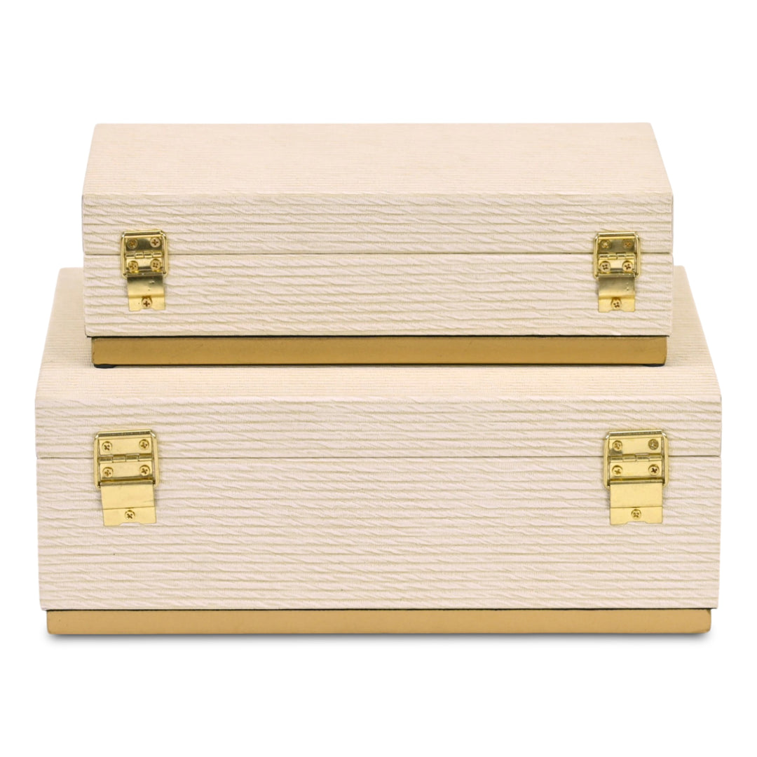 6177-2 - Eira Rect Retro Stripe Pattern Box Set