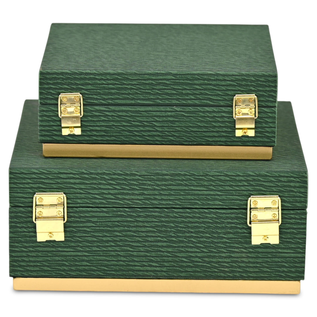 6178-2 - Eira Square Retro Stripe Pattern Box Set