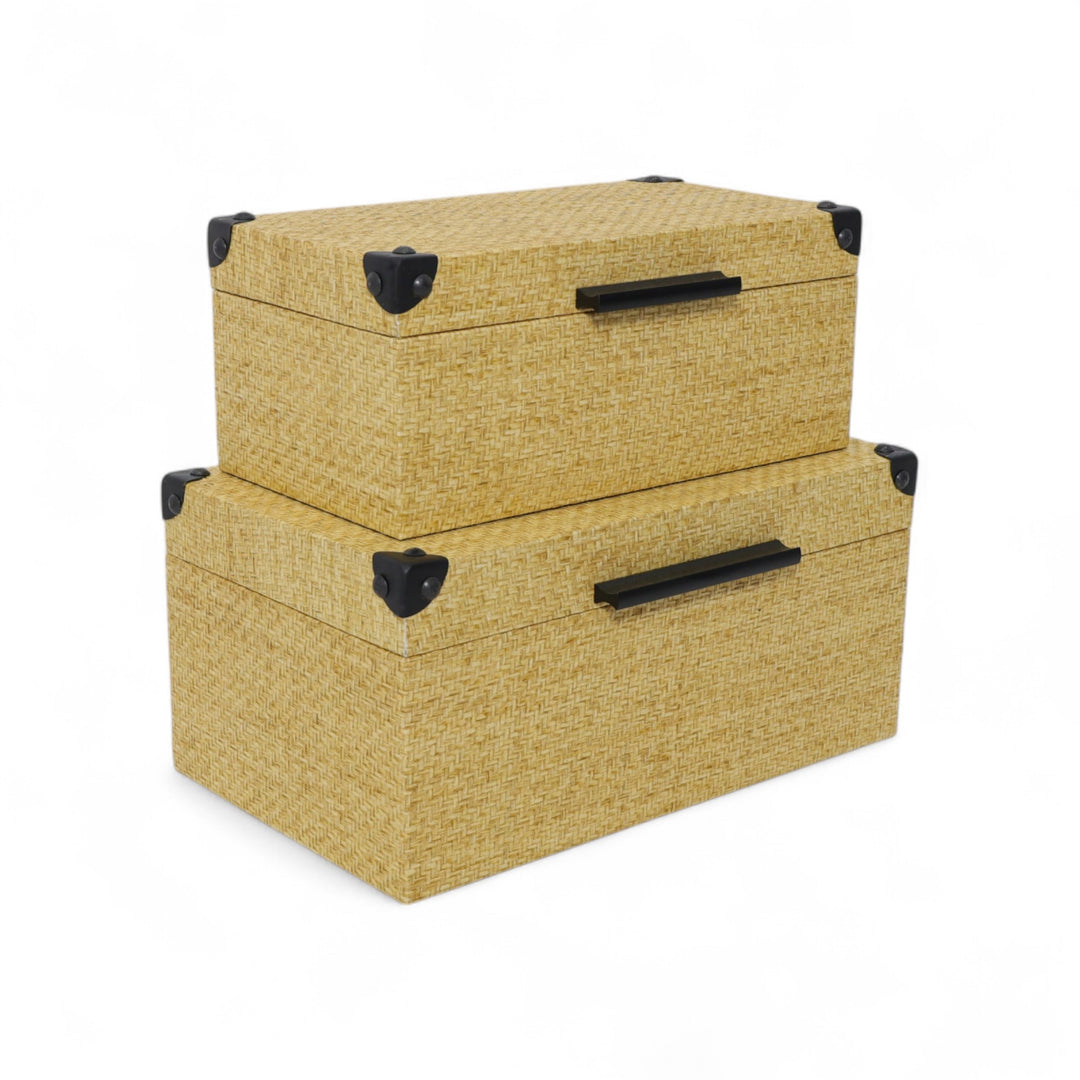 6179-2 - Ferelith Artafiber Wicker Style Box Set