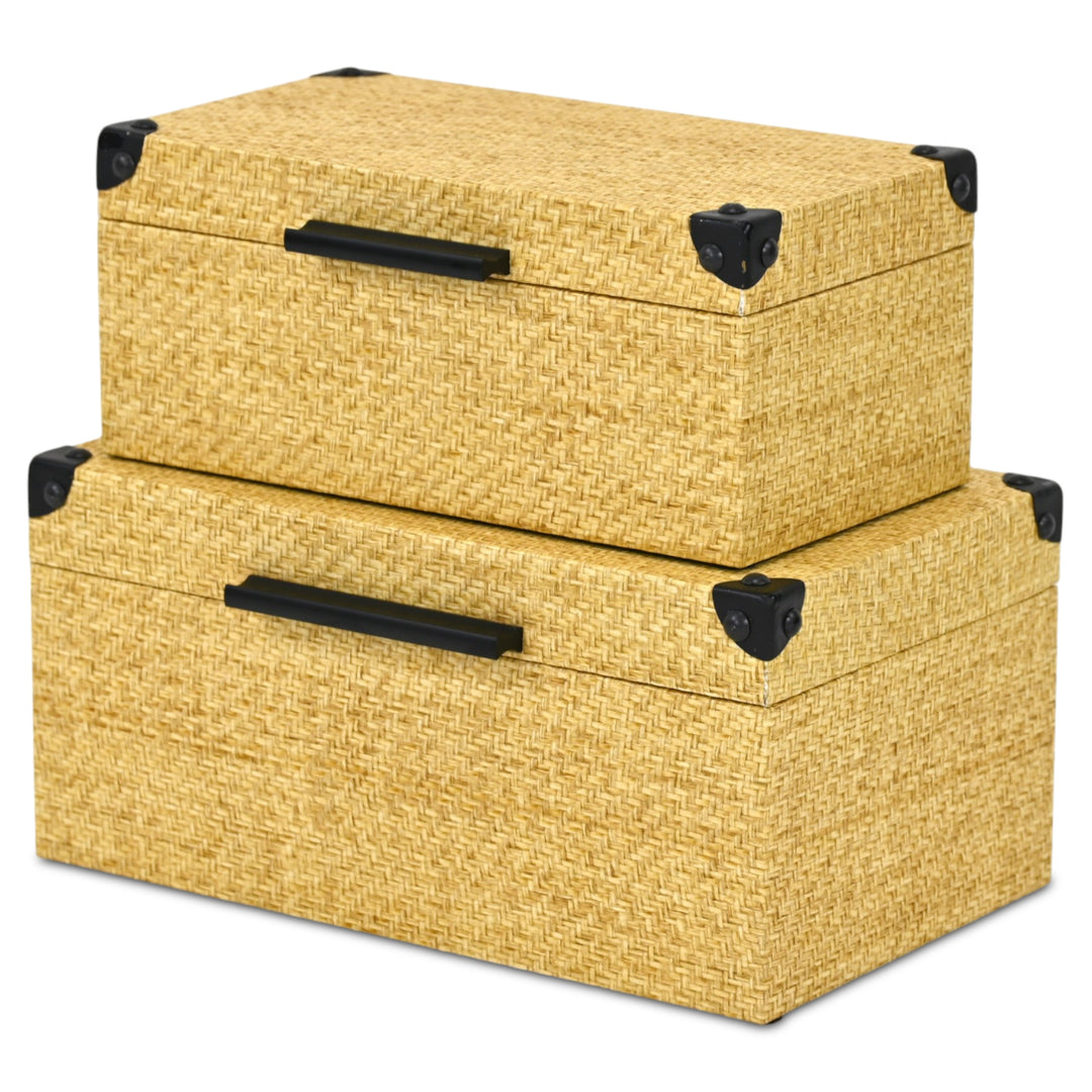 6179-2 - Ferelith Artafiber Wicker Style Box Set