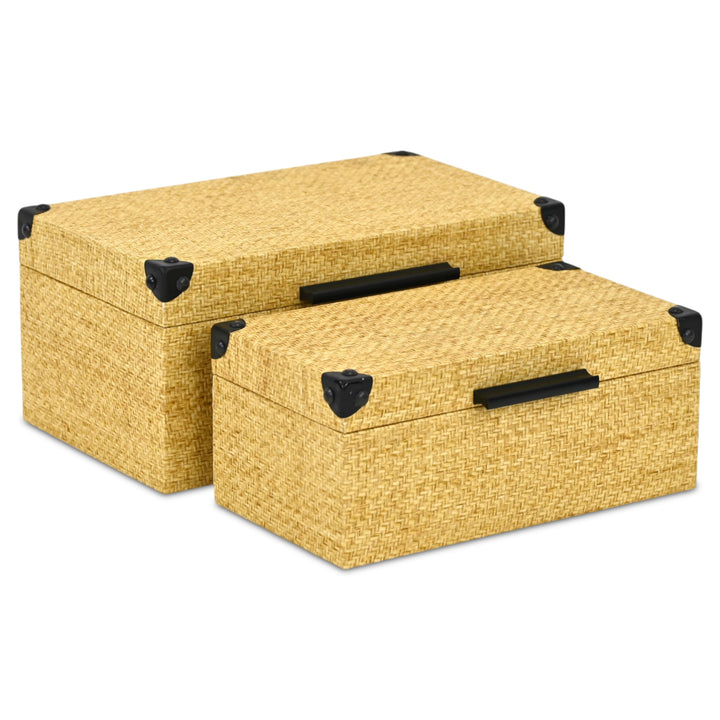 6179-2 - Ferelith Artafiber Wicker Style Box Set