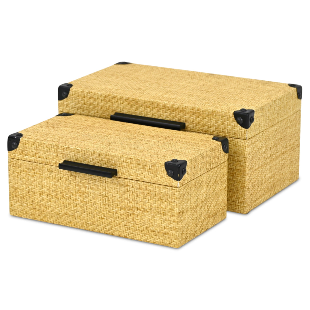 6179-2 - Ferelith Artafiber Wicker Style Box Set