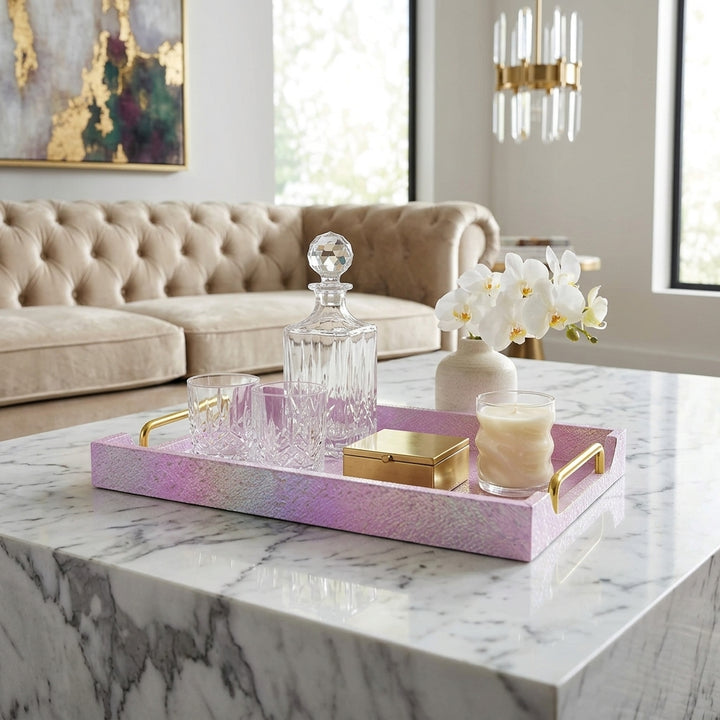 6183 - Nimue Seascale Pattern Tray