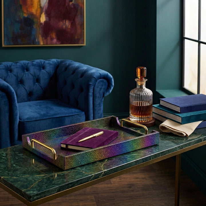 6183 - Nimue Seascale Pattern Tray