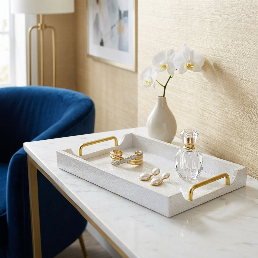 6183 - Nimue Seascale Pattern Tray