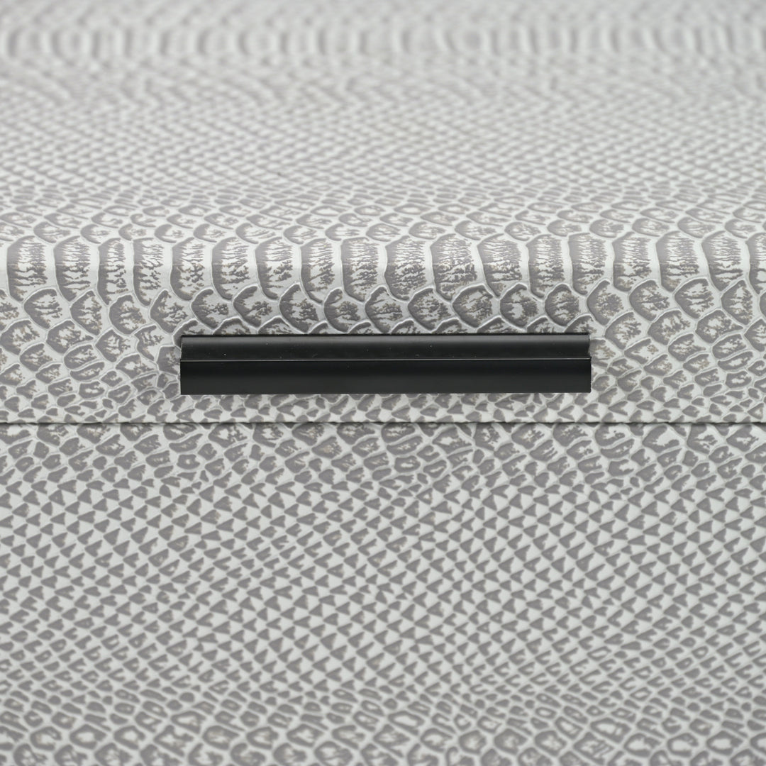 6203-2GR - Anouk Snakeskin Themed Vinyl Box Set - Gray