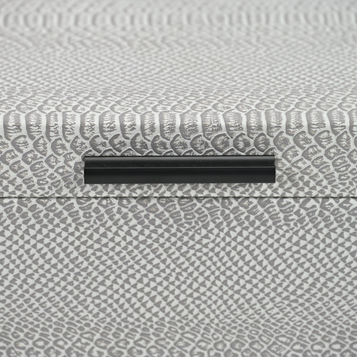 6203-2GR - Anouk Snakeskin Themed Vinyl Box Set - Gray
