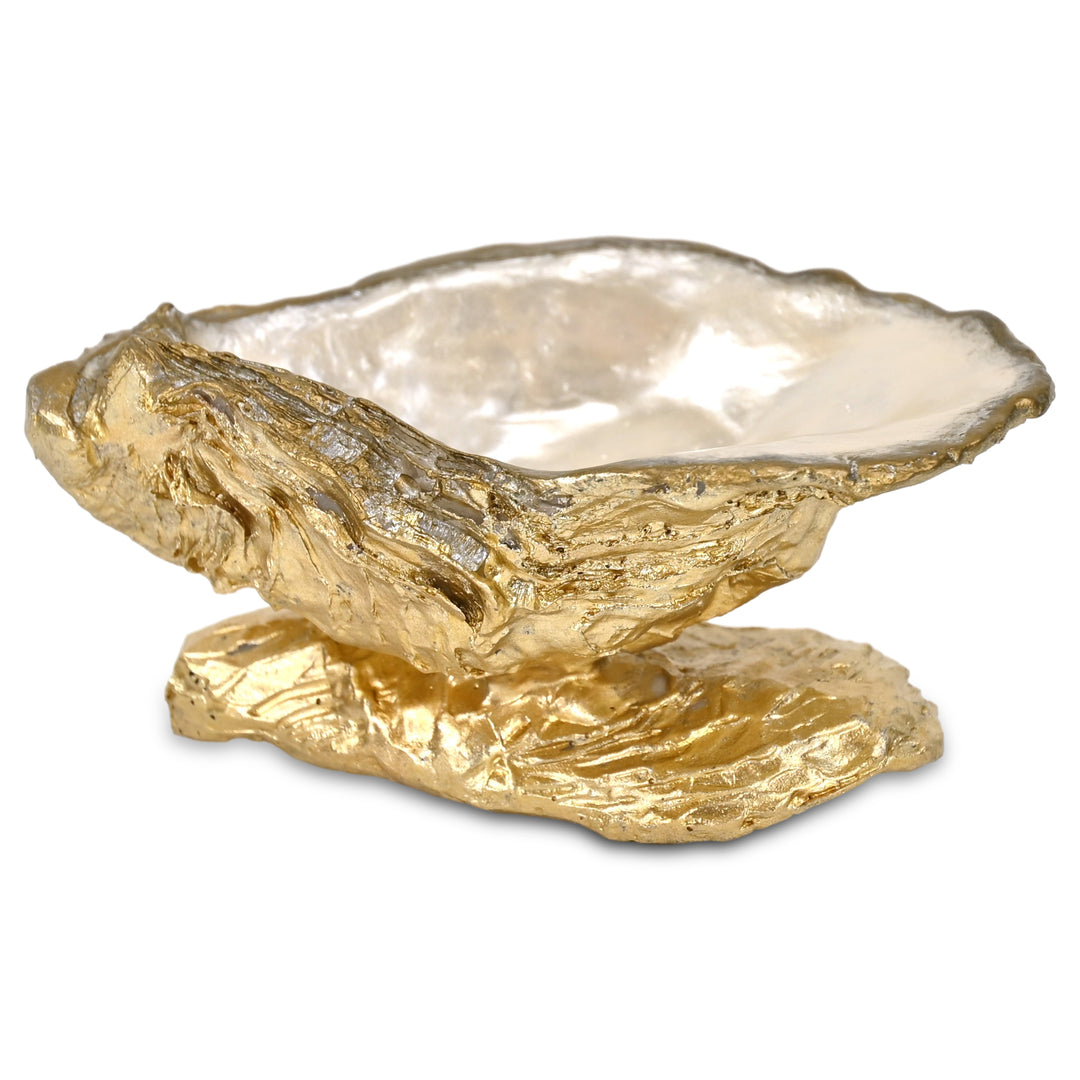 6211GD - Ottilie Resin Oyster Shell Stand