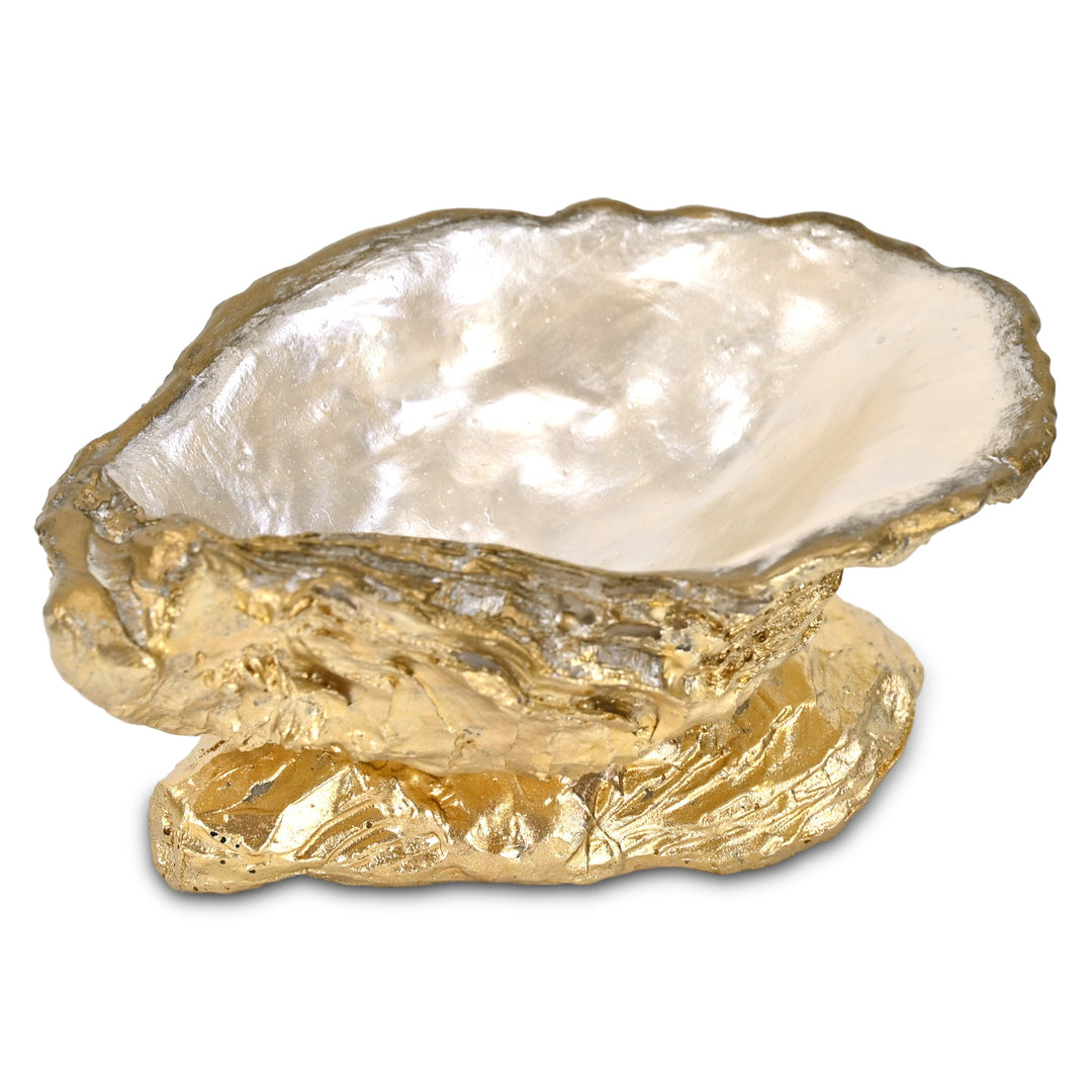 6211GD - Ottilie Resin Oyster Shell Stand