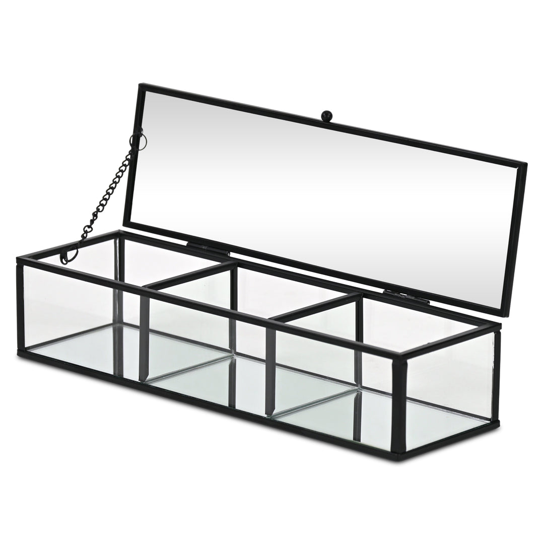 6213 - Verena 3 Slot Glass Box