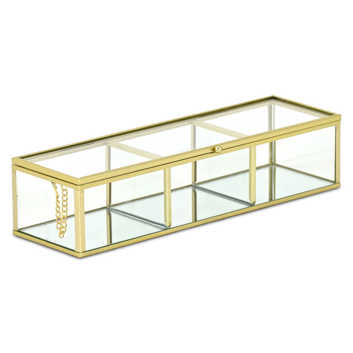 6213 - Verena 3 Slot Glass Box
