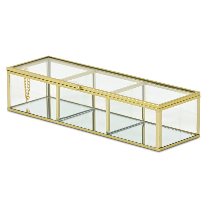 6213 - Verena 3 Slot Glass Box