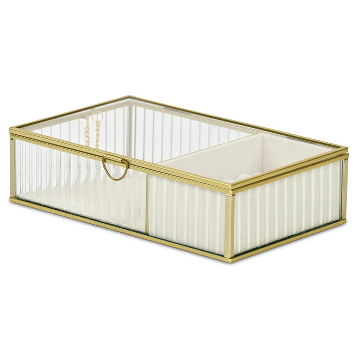 6214 - Verena Two Slot Jewelry Box