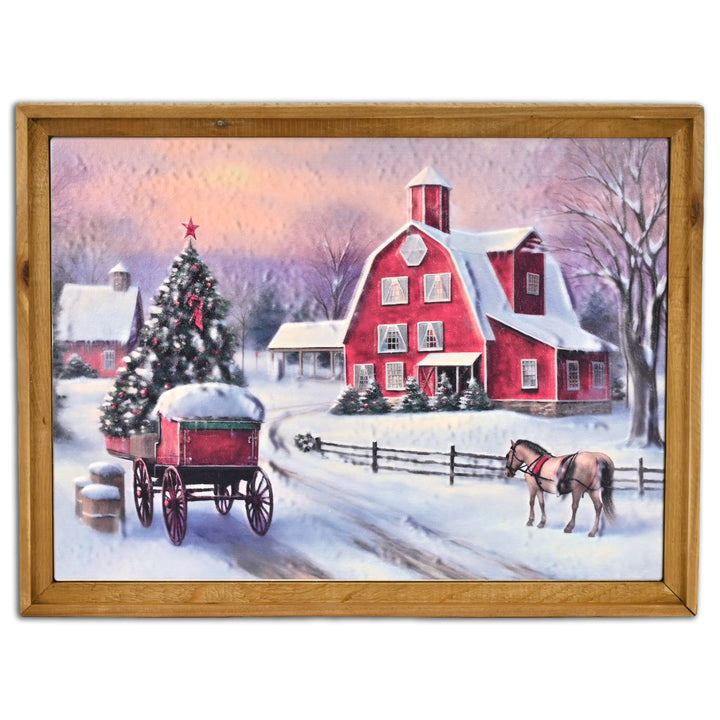 6217 - Eirlys Holiday Town Wall Art