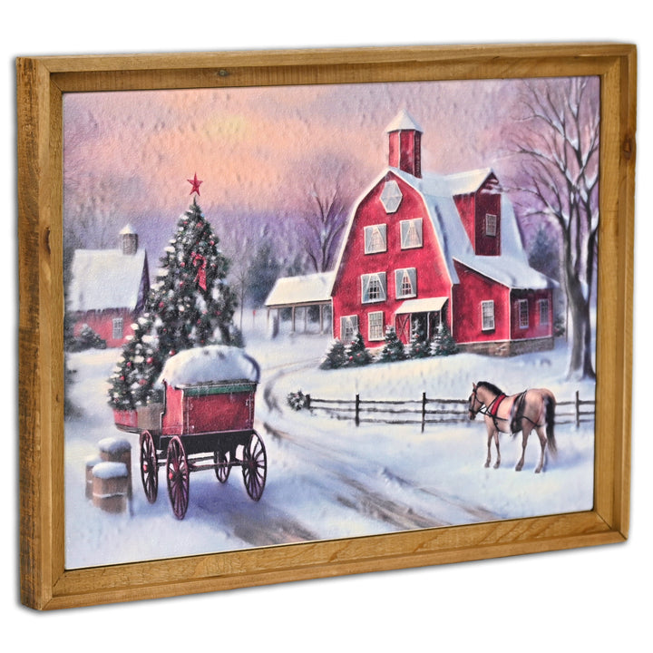 6217 - Eirlys Holiday Town Wall Art