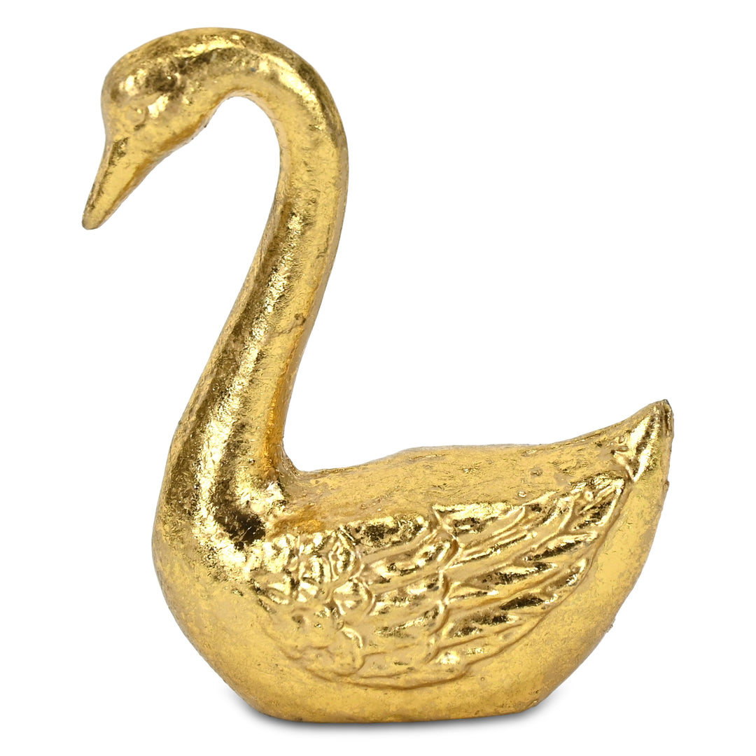 6221GD - Thalassa Cast Iron Swan