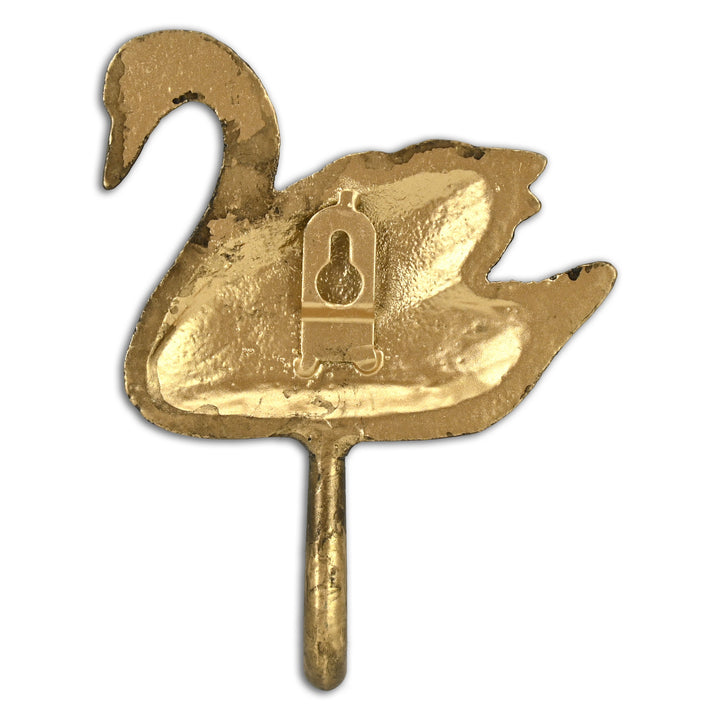6222GD - Cybele Cast Iron Swan Wall Hook