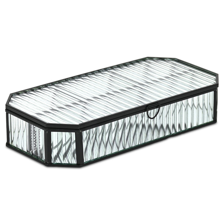 6225 - Zelara Glass & Metal Box
