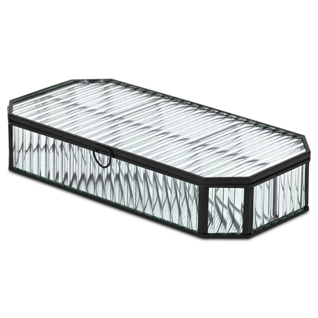 6225 - Zelara Glass & Metal Box