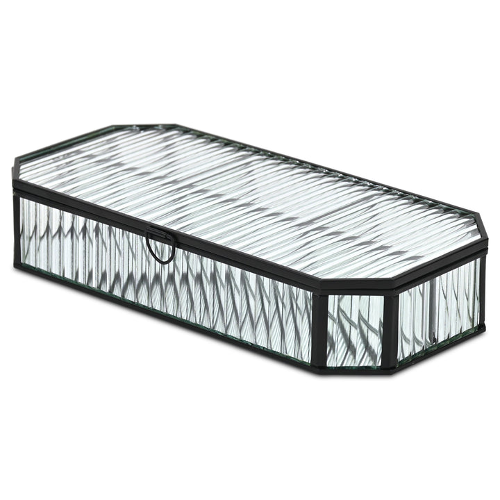 6225 - Zelara Glass & Metal Box