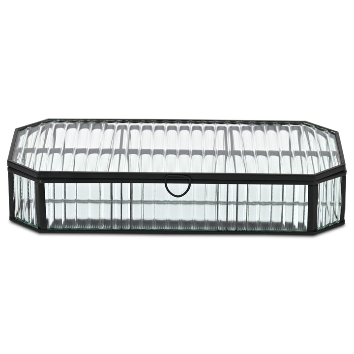 6225 - Zelara Glass & Metal Box