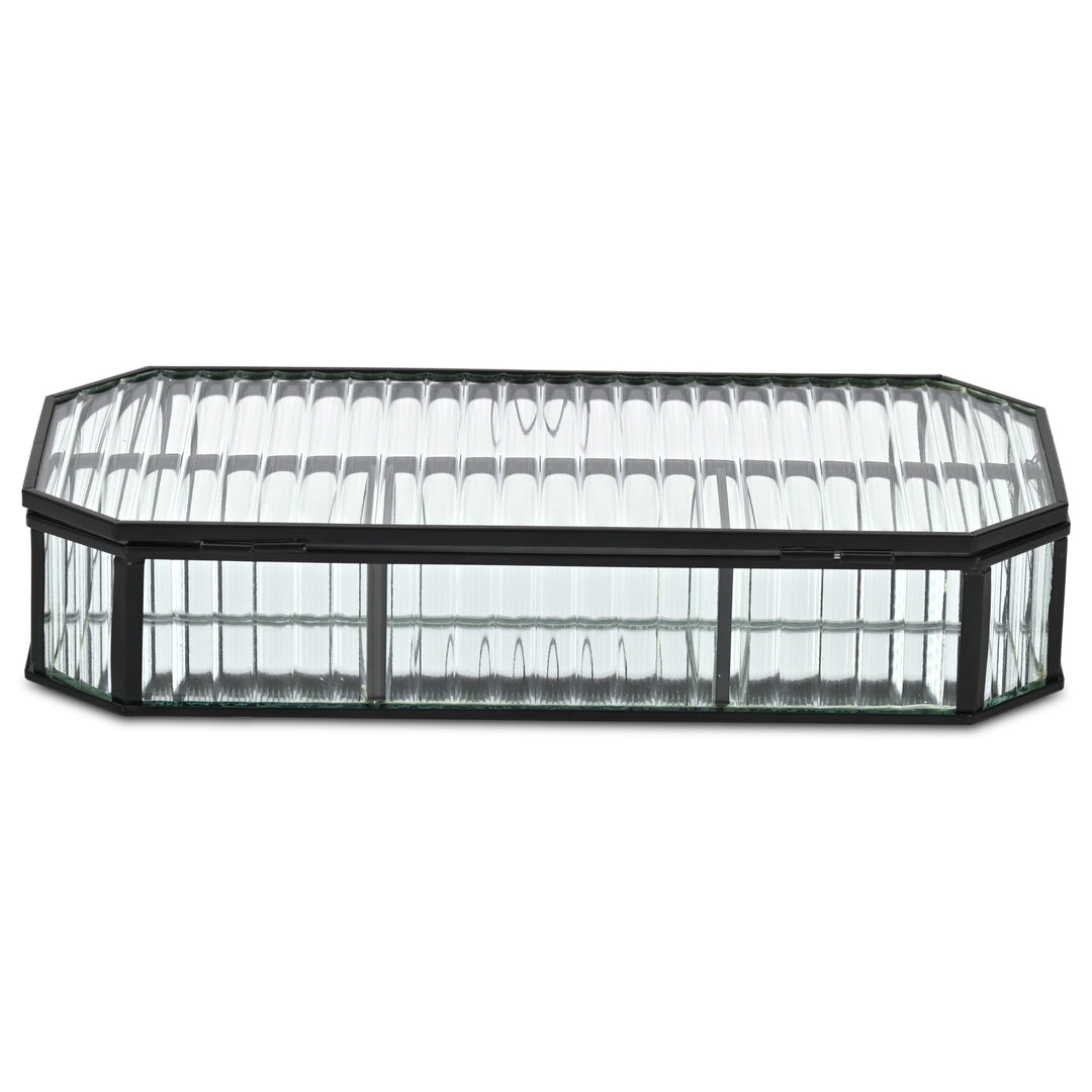 6225 - Zelara Glass & Metal Box