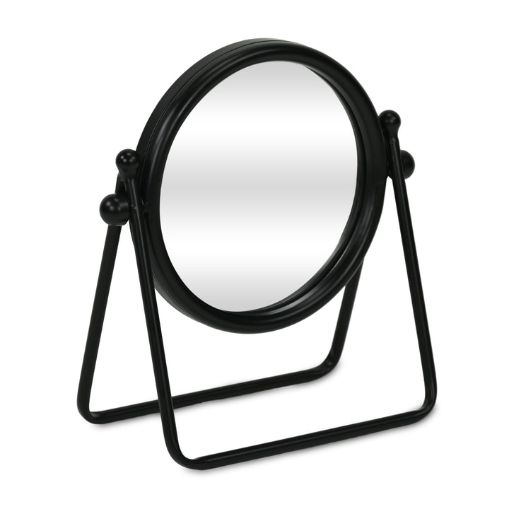 6229 - Clarimond Round Metal Table Mirror