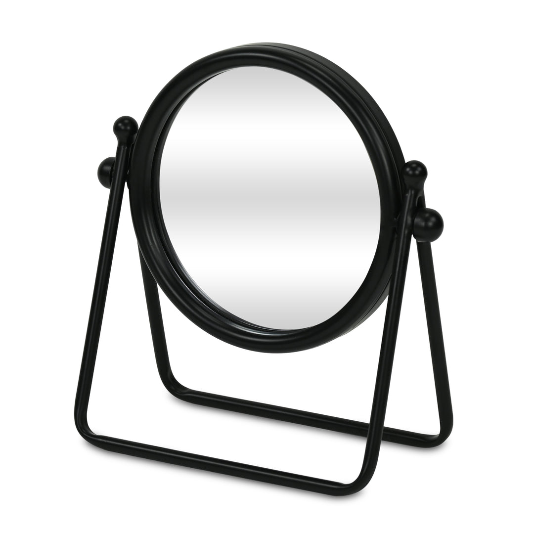 6229 - Clarimond Round Metal Table Mirror