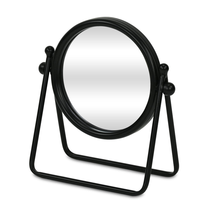 6229 - Clarimond Round Metal Table Mirror