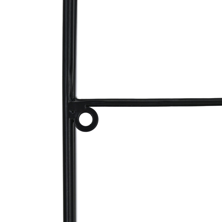 6230BK - Sophronia Two Tier Vintage Wall Shelf