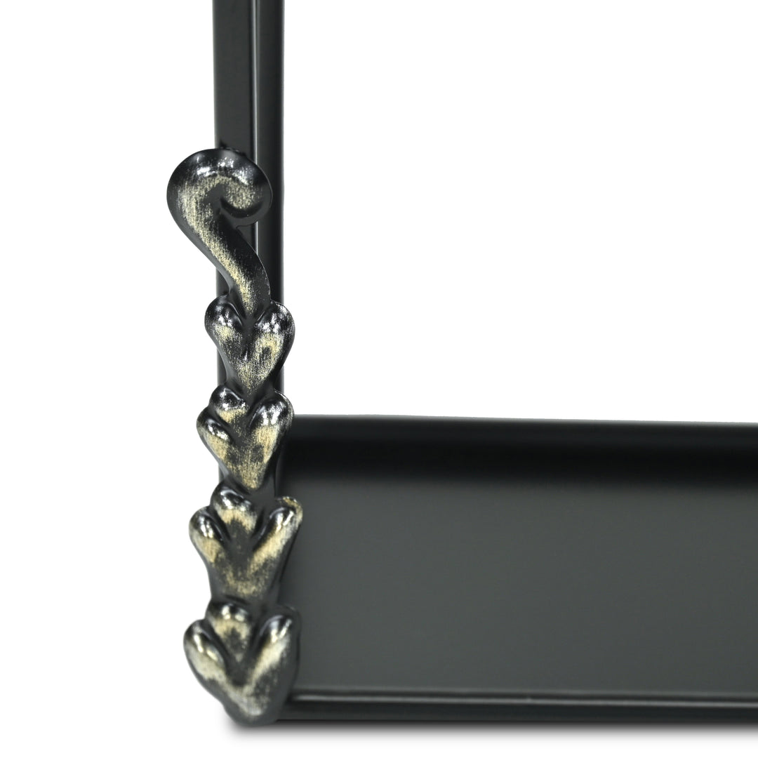 6230BK - Sophronia Two Tier Vintage Wall Shelf