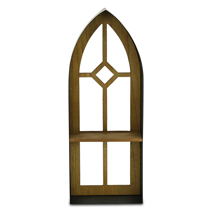 6231 - Meliora Window Themed Wall Shelf