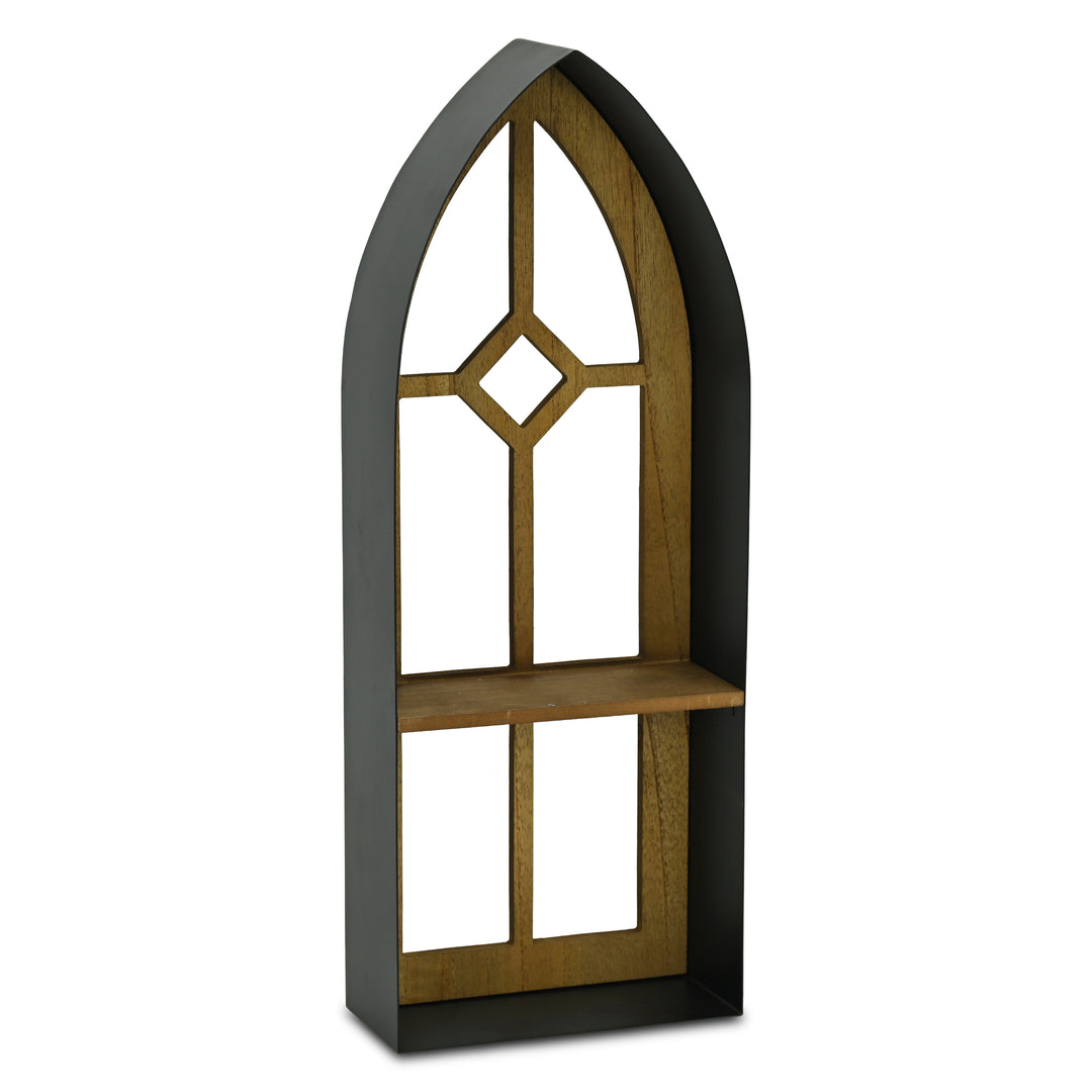 6231 - Meliora Window Themed Wall Shelf