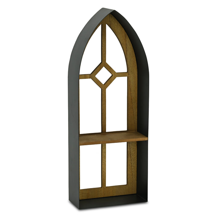 6231 - Meliora Window Themed Wall Shelf