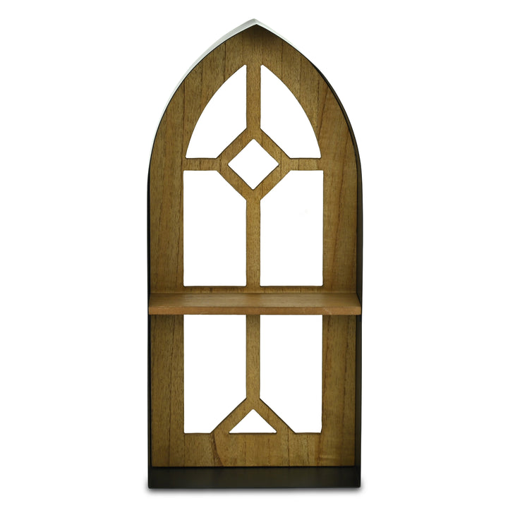 6231 - Meliora Window Themed Wall Shelf
