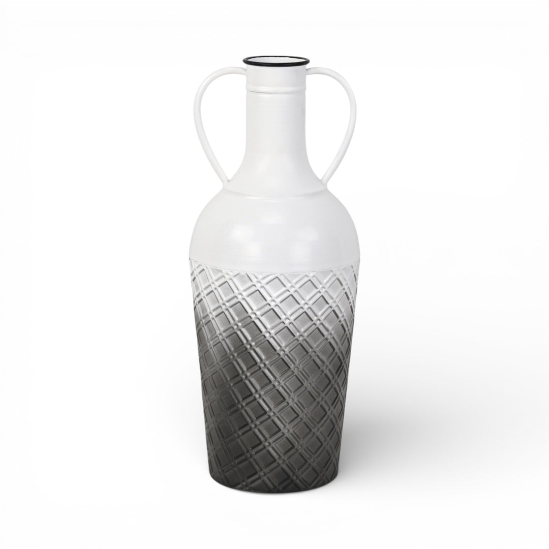 6241 - Harkona Amphora Style Gray Vase