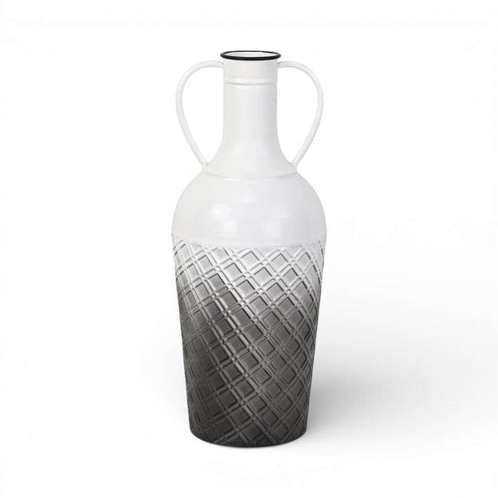 6241 - Harkona Amphora Style Gray Vase