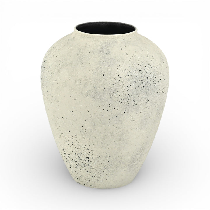 6245 - Tsaura Rustic White Tall Vase