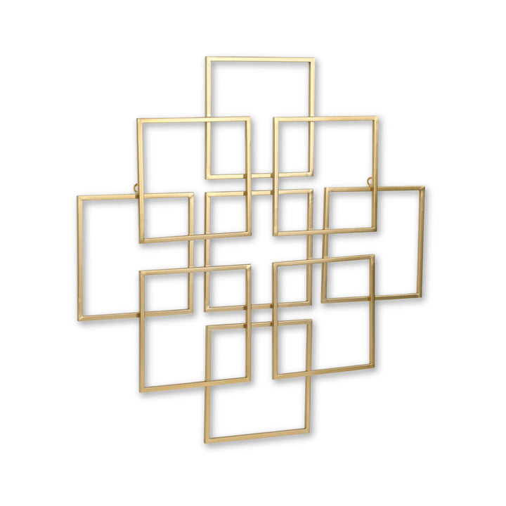 6246GD - Richese Repeating Square Decor - Gold