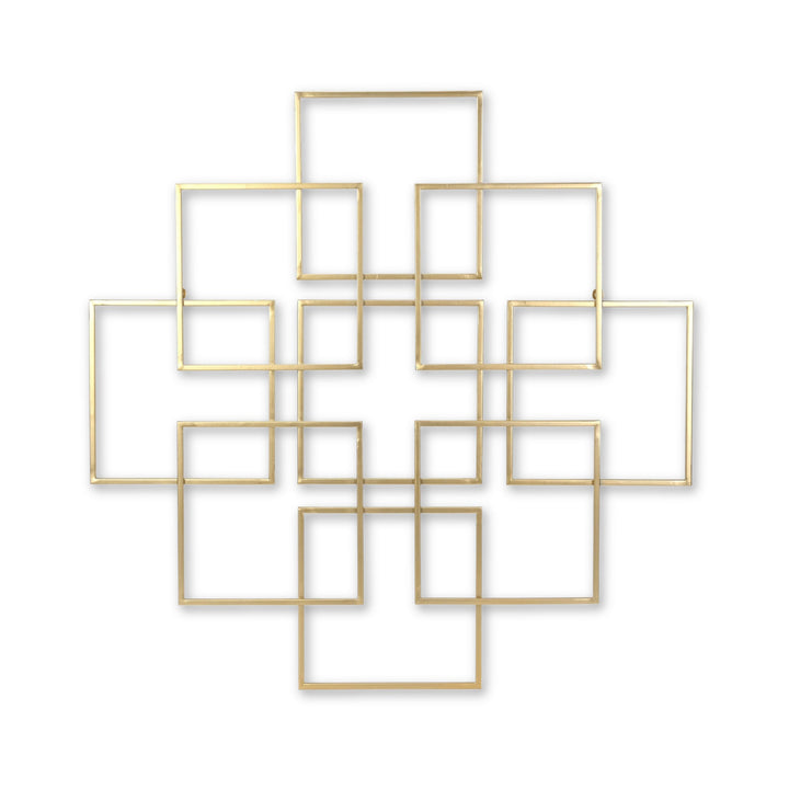 6246GD - Richese Repeating Square Decor - Gold