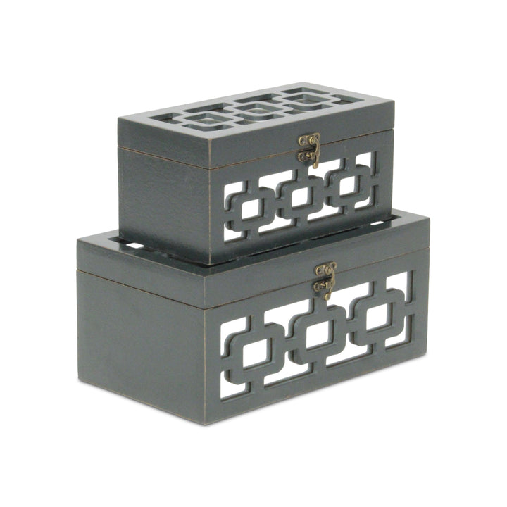 FP-3838-2 - Tessera Mirrored Boxes